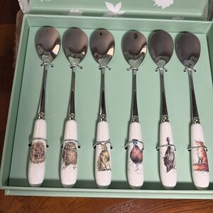 Royal Worcester teaspoon set